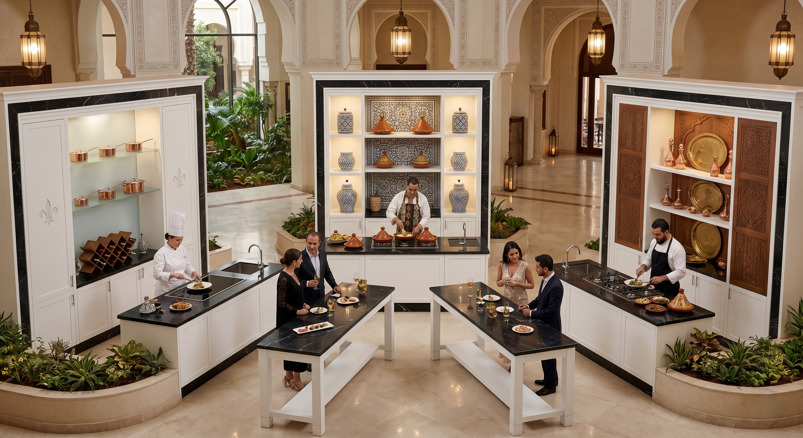 L'Oasis Culinaire — Vue Aérienne